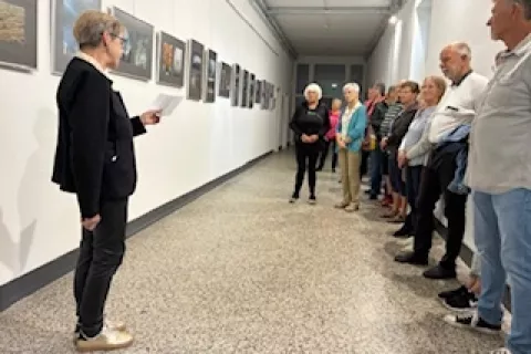 Z odprtja fotografske razstave / Foto: Nevenka Mandič Orehek