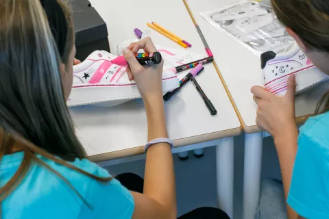 Otvoritev prizidka OŠ Mengeš. / Foto: Matic Zorman