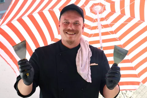 Tekmovalec Masterchefa Slovenija Jure Pavlič. / Foto: Občina Kamnik