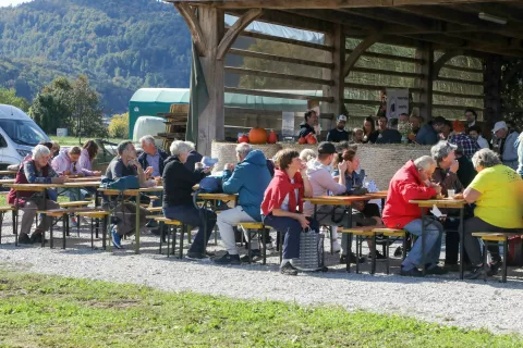 Lani je bilo organizatorjem vreme naklonjeno. / Foto: Tina Dokl