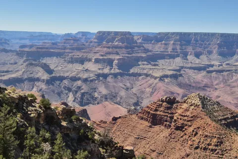 Grand Canyon je eden izmed najbolj obiskanih naravnih parkov v Ameriki in na svetu. / Foto: Vilma Stanovnik