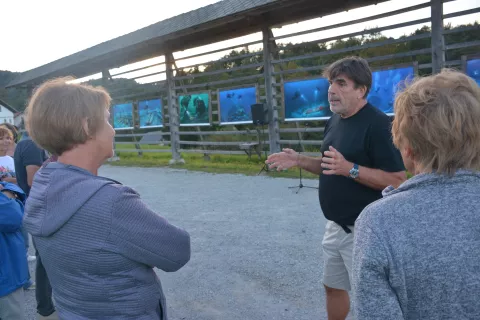 Globine voda pod kozolcem