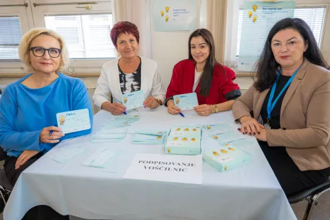 Dan odprtih vrat v Bolni&scaron;nici za ginekologijo in porodni&scaron;tvo Kranj / Foto: Primož Pičulin