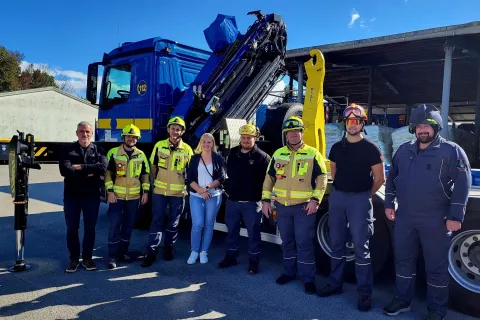 Novo vozilo za posredovanje v naravnih nesrečah