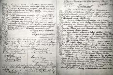 Zadnja različica oporoke Alfreda Nobela z dne 25. 11. 1895. V njej je večino svojega premoženja namenil za po njem imenovane nagrade. / Foto: Wikipedija