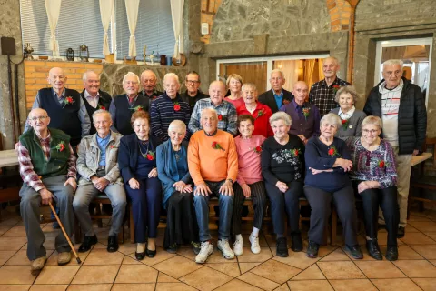 srečanje so&scaron;olcev Straži&scaron;če 71 let od konca O&Scaron; / Foto: Tina Dokl
