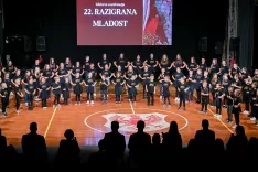 Zaključna prireditev je bila prežeta z nasmehi, plesom in prijateljstvom – utrip dvajsetih Dnevov srbske kulture v Kranju je znova pokazal, kako povezujoča in živa je moč skupne kulture. / Foto: Dragan Blagojević