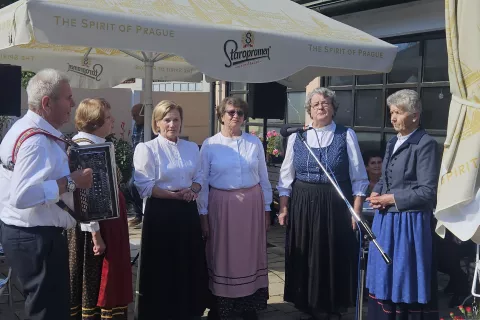 Ljudske pevke Predice vabijo na 23. srečanje ljudskih pevcev in godcev. / Foto: Nika Toporiš
