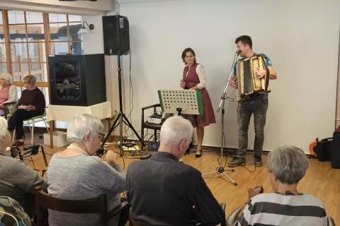 Oktoberfest v Domu Petra Uzarja / Foto: Nika Topori&scaron;