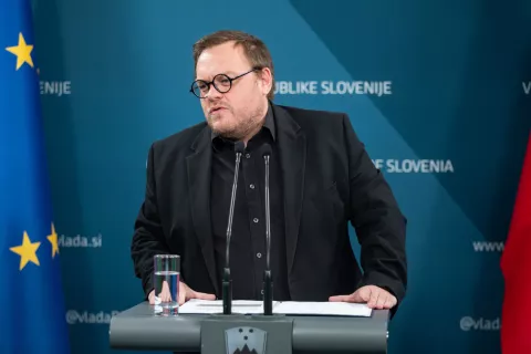 Minister za solidarno prihodnost Simon Maljevac / Foto: Bo&scaron;tjan Podlogar/sta