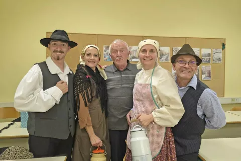 Kulturno umetni&scaron;ko dru&scaron;tvo Ivan Cankar iz &Scaron;martnega v Tuhinju že več generacij povezuje ljudi. / Foto: &Scaron;pela &Scaron;imenc