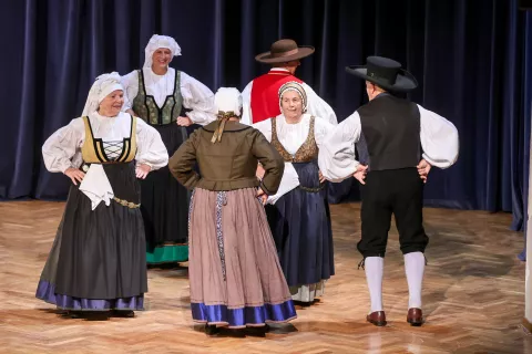 prireditev Bilo je nekoč 2025 organizator Folklorna skupina folklornega dru&scaron;tva &Scaron;enčur na fotografiji FD &Scaron;enčur / Foto: Tina Dokl