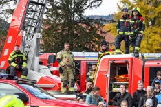 EKO dan Komunala Škofja Loka, predstavitev Gasilska zveza Škofja Loka, Civilna zaščita in Rdeči križ / Foto: Tina Dokl