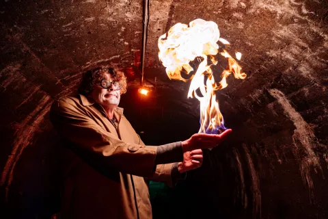 Noč čarovnic za otroke v Rovih pod starim Kranjem 2025 / Foto: Primož Pičulin