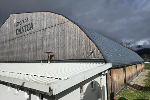 Obnova dvorane Danica pri koncu