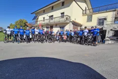 Pred startom v Vrabčah / Foto: Grega Flajnik