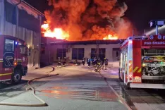 Požar Radomlje / Foto: Arhiv Czr Domžale