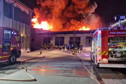 Požar Radomlje / Foto: Arhiv Czr Domžale