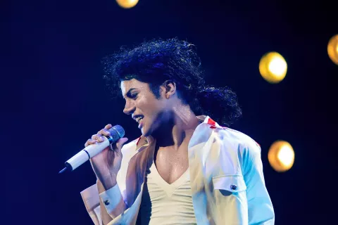 Jaafar Jackson kot Michael Jackson / Foto: Arhiv Karantanija Cinemas