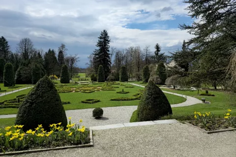 Nov pogled, na katerega naletite v Arboretumu Volčji Potok / Foto: Alenka Brun