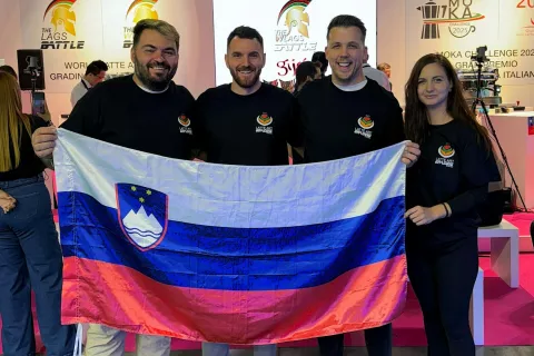 Slovenska ekipa / Foto: Arhiv Barcaffe