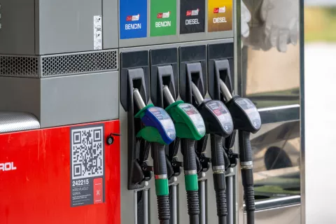 Bencinski servis Petrol avtocesta Hrušica Jesenice smer Karavanke (AUT) / Foto: Nik Bertoncelj