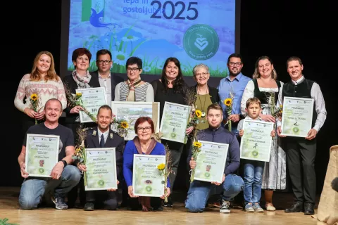 podelitev priznanj Moja dežela lepa in gostoljubna Turistično dru&scaron;tvo Medvode / Foto: Tina Dokl