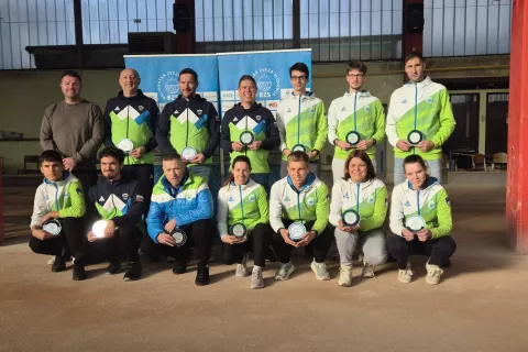 Dan slovenskega balinanja na Trati / Foto: Simon &Scaron;ubic