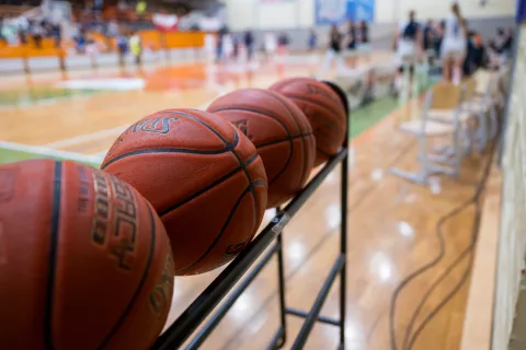 ŽKK Triglav Kranj - ŽKK Cinkarna Celje, Finale 1. SKL za ženske, druga tekma v Kranju / Foto: Primož Pičulin