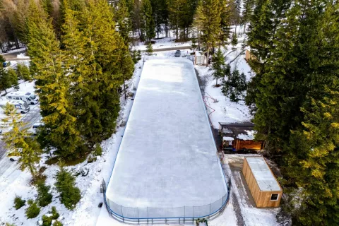 Odprtje drsališča Ledena Planica