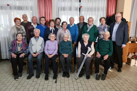 srečanje jubilantov občina Naklo / Foto: Tina Dokl