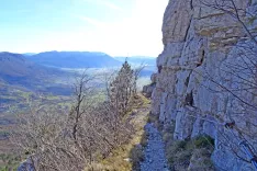 Atraktivna je Srednječavenska pot. Mestoma spominja na visokogorje. / Foto: Jelena Justin