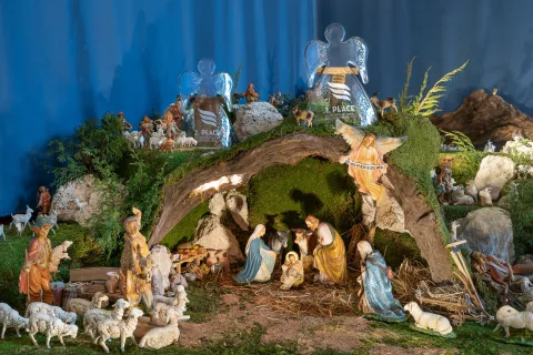 V jaslicah tudi Prevčeva angela