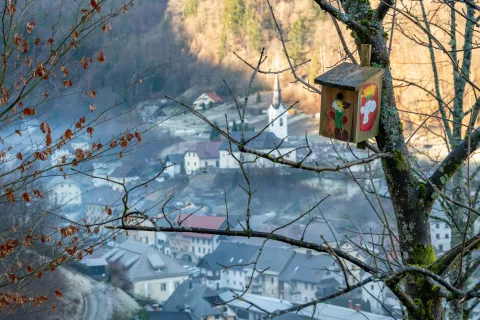 Ptičja hi&scaron;ica, razgled / Foto: Nik Bertoncelj