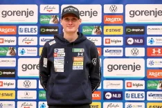 SZS Smučarska zveza Slovenije predstavitev reprezentanc reprezentanca pred sezono tekem FIS in IBU svetovnega pokala sezona 2025/2026 na fotografiji skoki mo&scaron;ki Domen Prevc / Foto: Tina Dokl