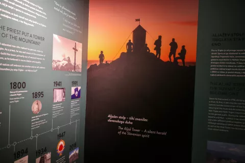 130 let Aljaževega stolpa razstava Planinski muzej Mojstrana / Foto: Tina Dokl