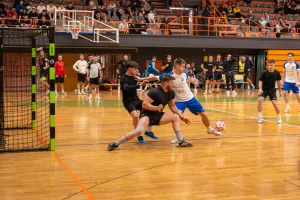 Kranj Open 2025, božično novoletni turnir v malem nogometu / Foto: Primož Pičulin