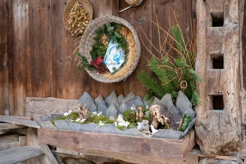 Jaslice, Jaslična pot Zali Log / Foto: Simon Benedičič