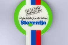 Priponka Slovenija, moja dežela / Foto: Arhiv Avtorja