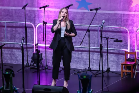 zvezde na snegu dobrodelni koncert Gorje 2026 Ana Skumvač / Foto: Tina Dokl