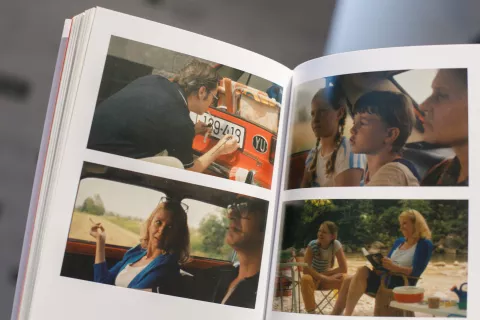 Tiskovna konferenca ob najavi filma Belo se pere na devetdeset, posnetega po istoimenski knjigi avtorice Bronje Žakelj. Ljubljana, 16. 09. 2025 / Foto: Matic Zorman