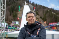 Odgovorni urednik &scaron;portnega programa TV Slovenija Grega Peternel / Foto: Adrian Pregelj, Rtv Slovenija.