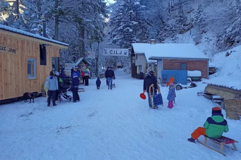 sankanje savske jame / Foto: Janko Rabič