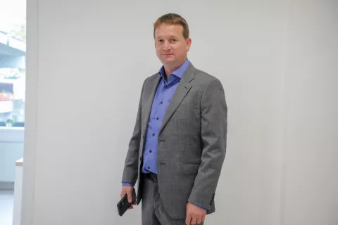 Marko Gasser župan občina Železniki / Foto: Tina Dokl