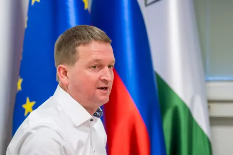 župan Občine Železniki Marko Gasser / Foto: Primož Pičulin