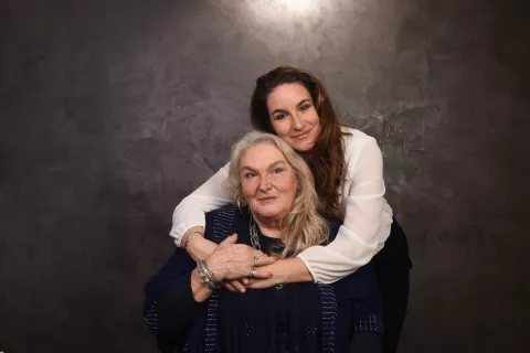 Pevki: matii in hči, Elda Viler in Ana Dežman / Foto: Osebni Arhiv (tatjana Splichal)