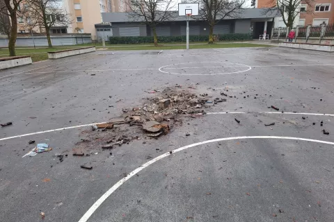 Med ukrepi tudi videonadzor