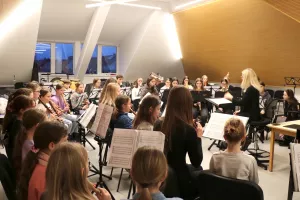 Orkester kljunastih flavt / Foto: Arhiv G&Scaron; Kranj