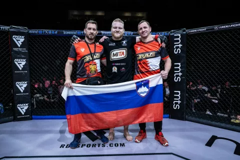 Miha Frlic je v Beogradu suereno zabeležil novo zmago. / Foto: Osebni Arhiv