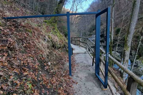 Novi zapleti v soteski Vintgar